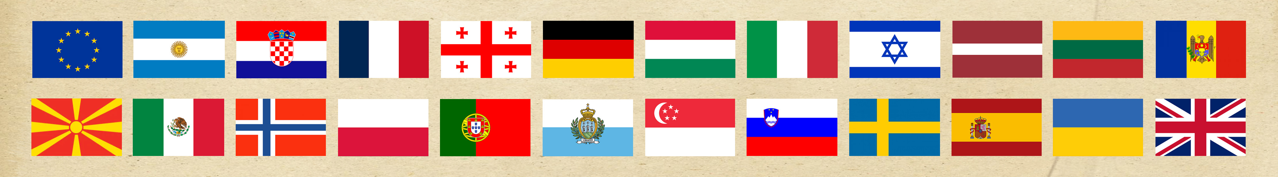 baneris su 24 veliavomis